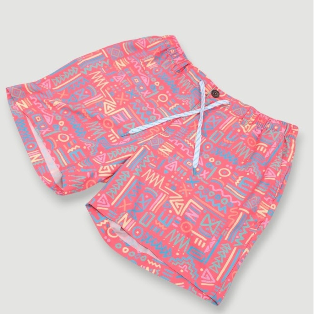 Chubbies‎ Everywear Performance Shorts The Dawn Patrols Mens XL 6" Inseam Tribal